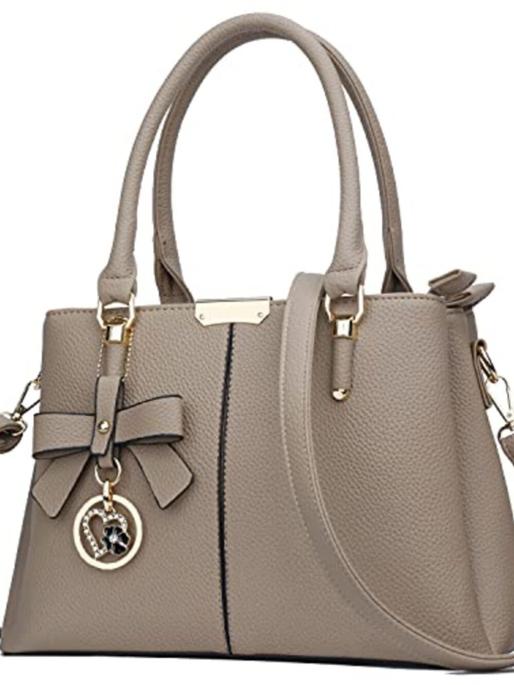 Women's PU Synthetic Leather Tote Bag Lightweight Oxford Satchel